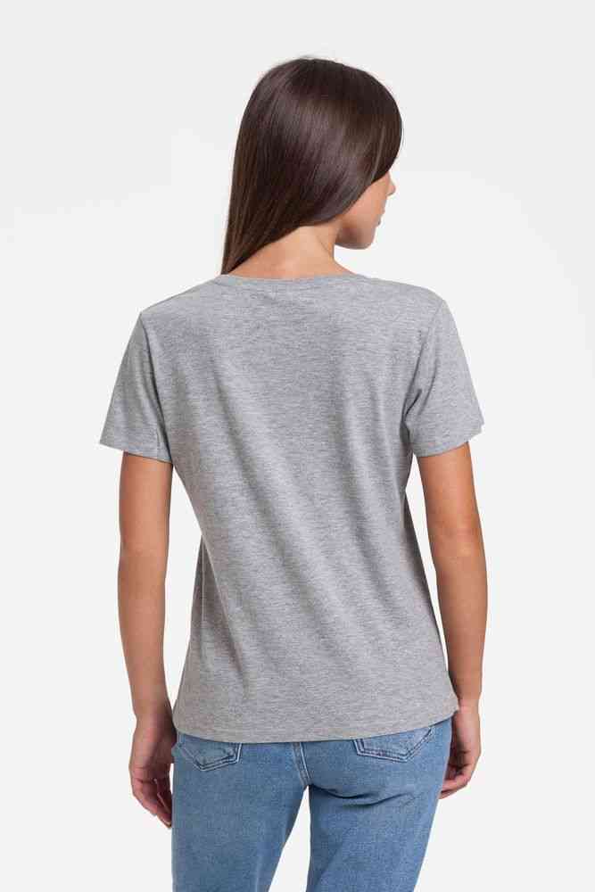 Футболка женская Artist Bear, серый меланж - 3