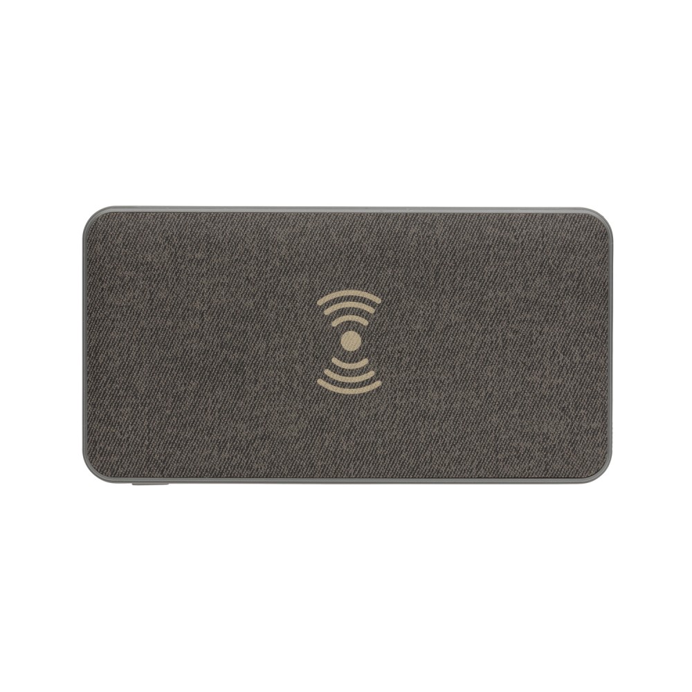 Внешний аккумулятор с беспроводной зарядкой Tela на 8000 мАч, 5W - 3