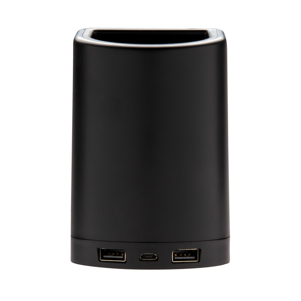 Док-станция Light up для беспроводной зарядки с подставкой для ручек, 5W - 3