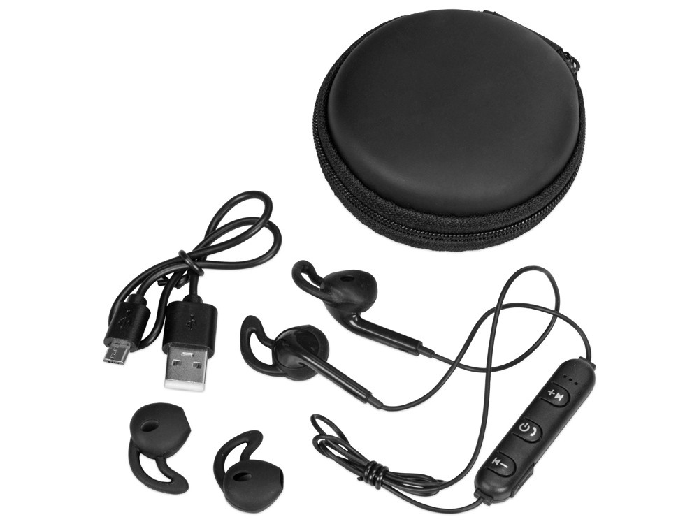 Беспроводные наушники Get Up с чехлом - 2