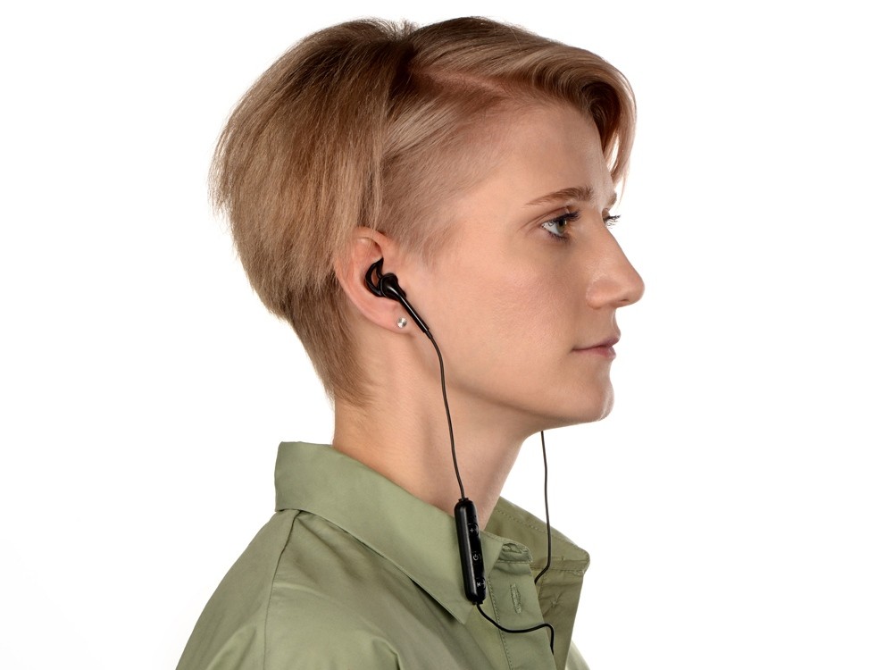 Беспроводные наушники Get Up с чехлом - 3