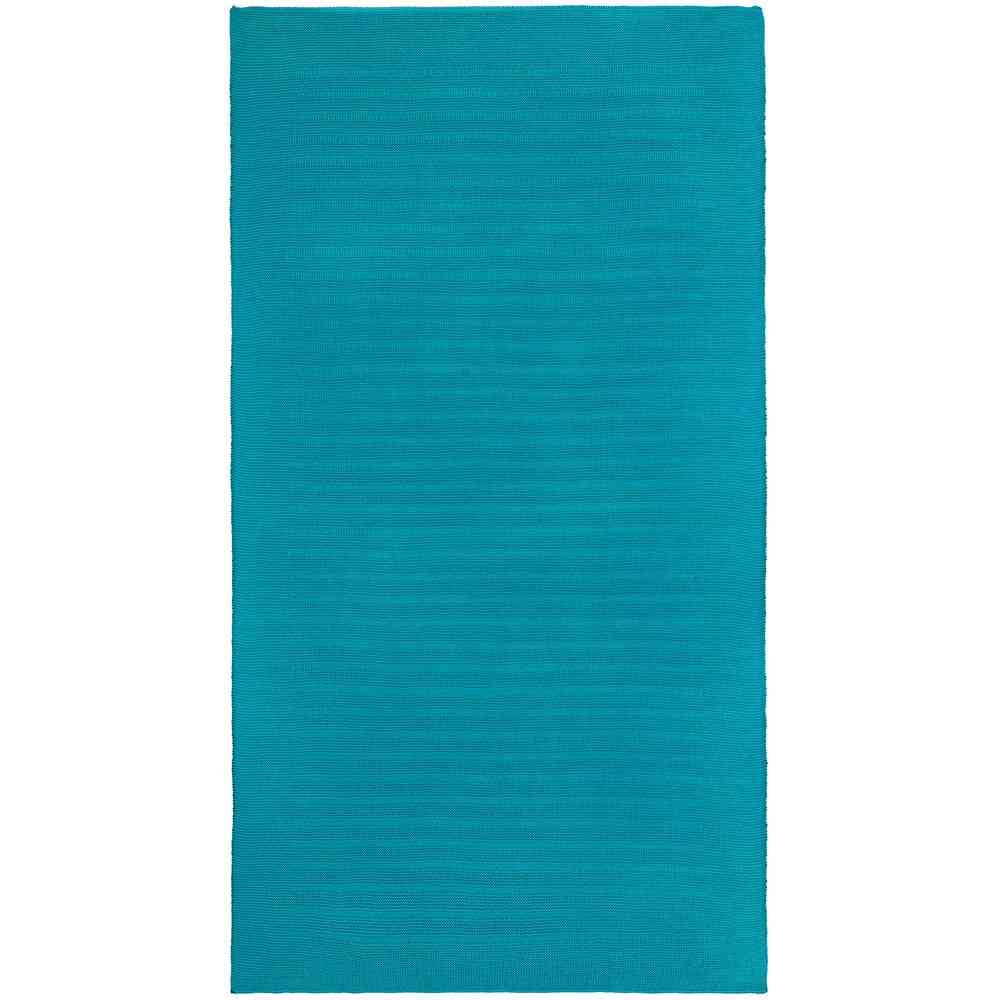 Плед Field, бирюзовый - 2