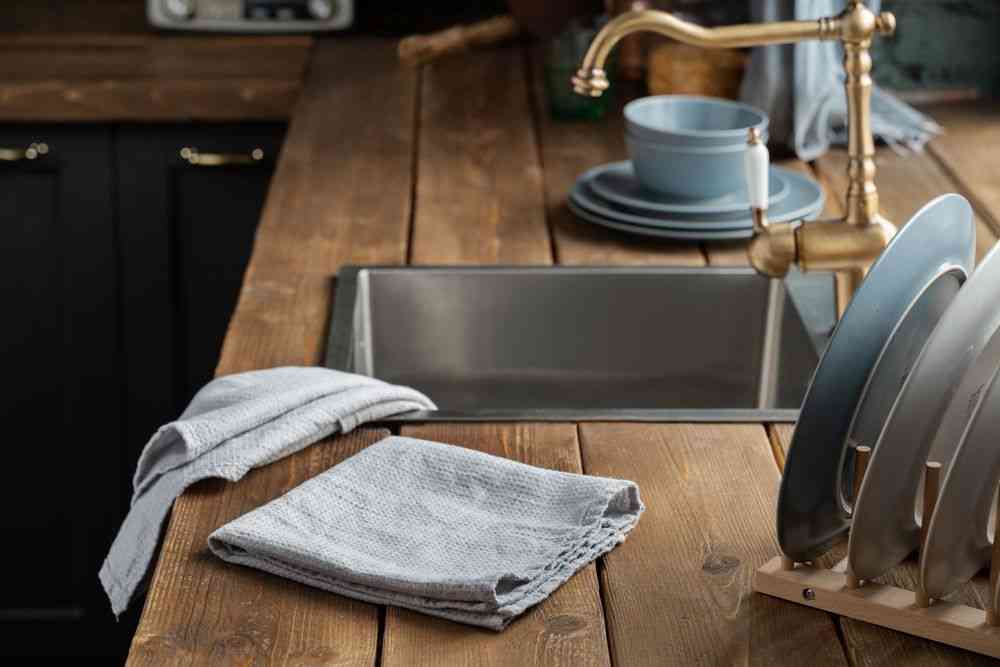 Набор полотенец Fine Line, красный - 8