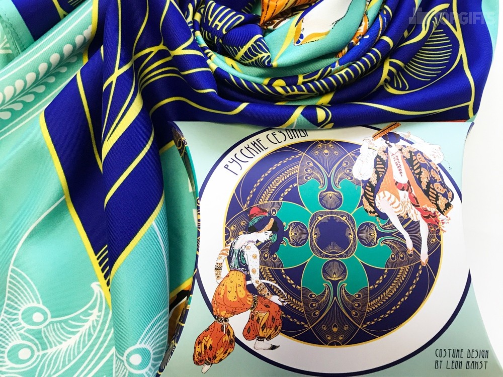 Платок Русские сезоны. Леон Бакст - 4