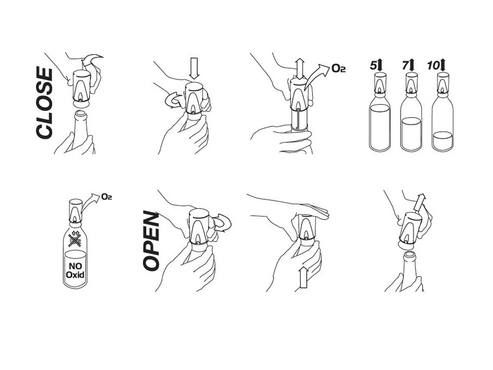 Винный насос-пробка Pump It - 7