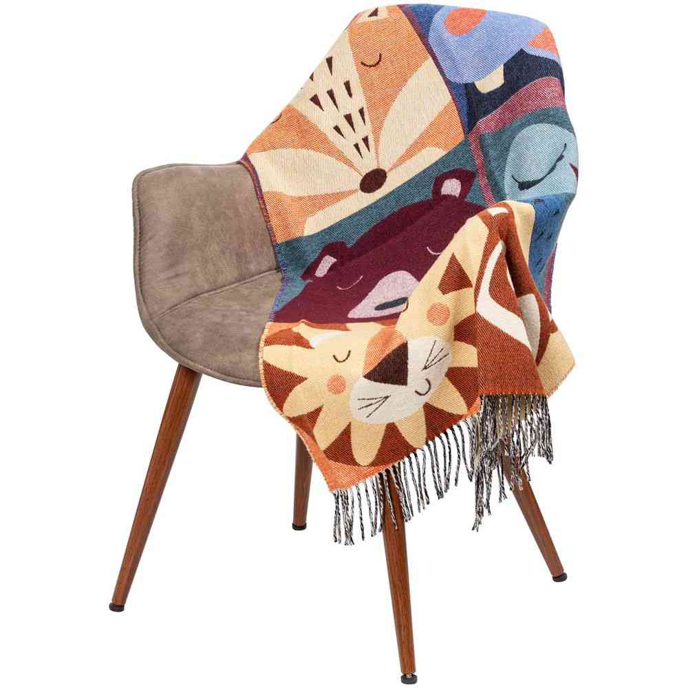 Плед детский Zoo, оранжевый - 2