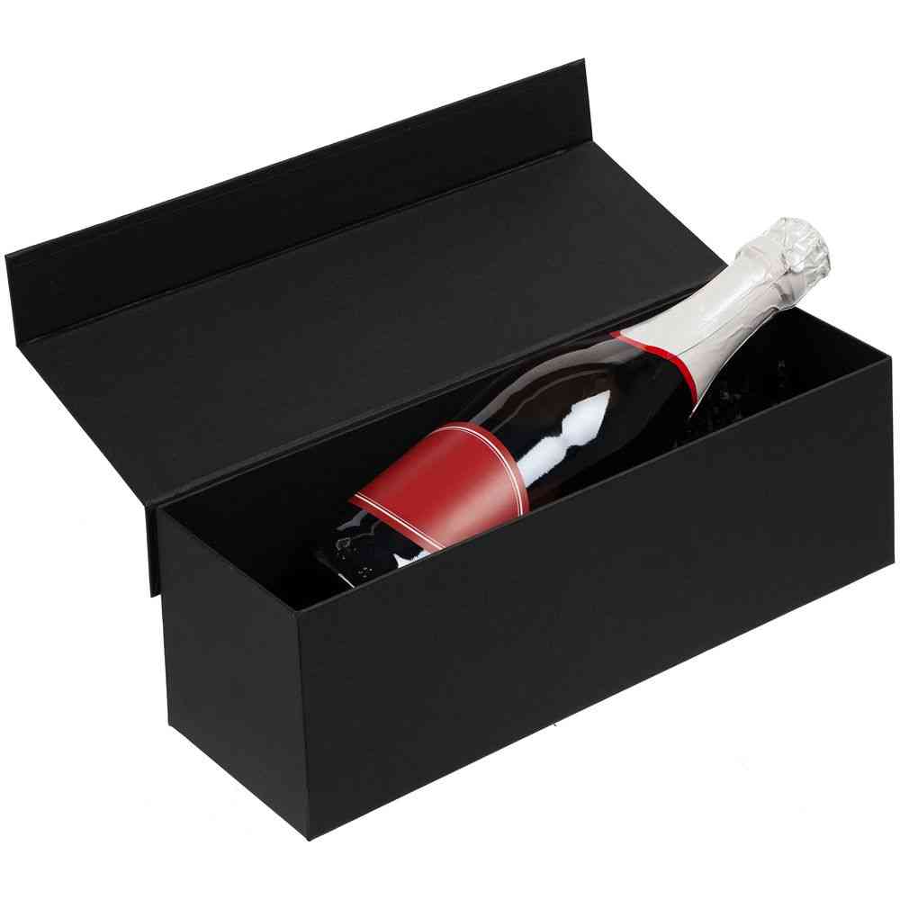 Коробка под бутылку Color Jacket, черная - 5