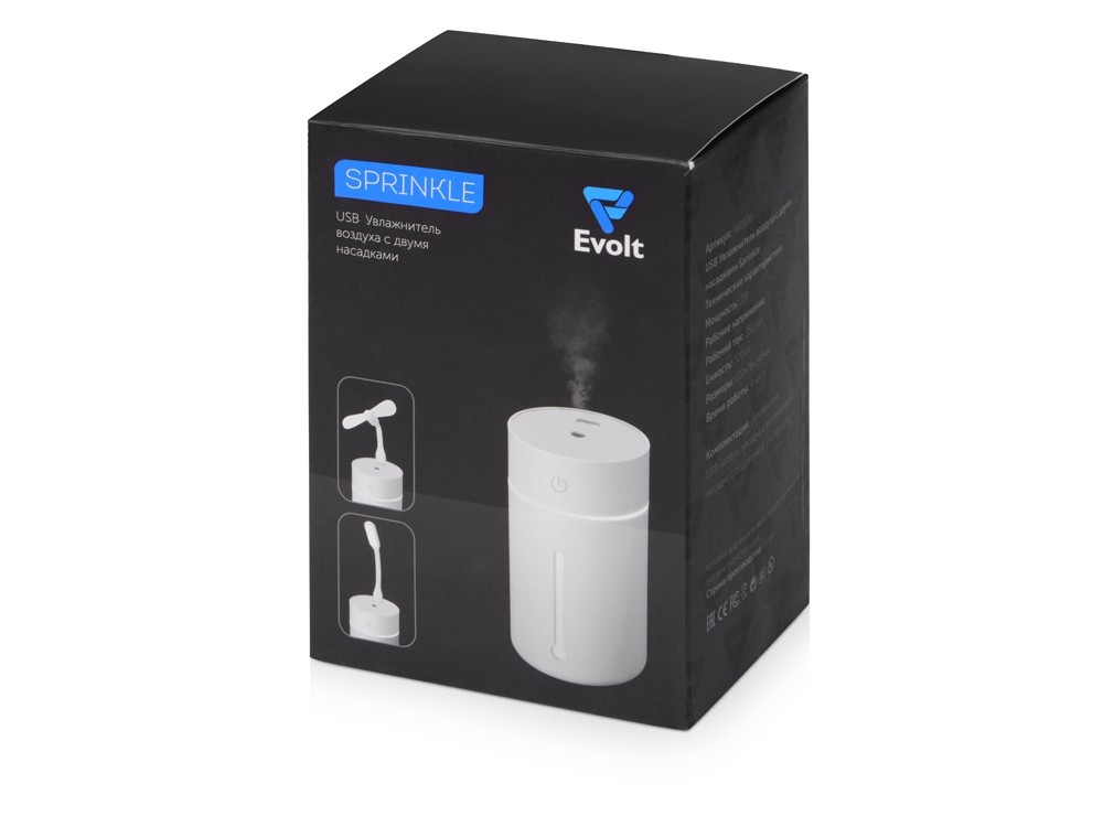 USB увлажнитель воздуха с двумя насадками Sprinkle - 11