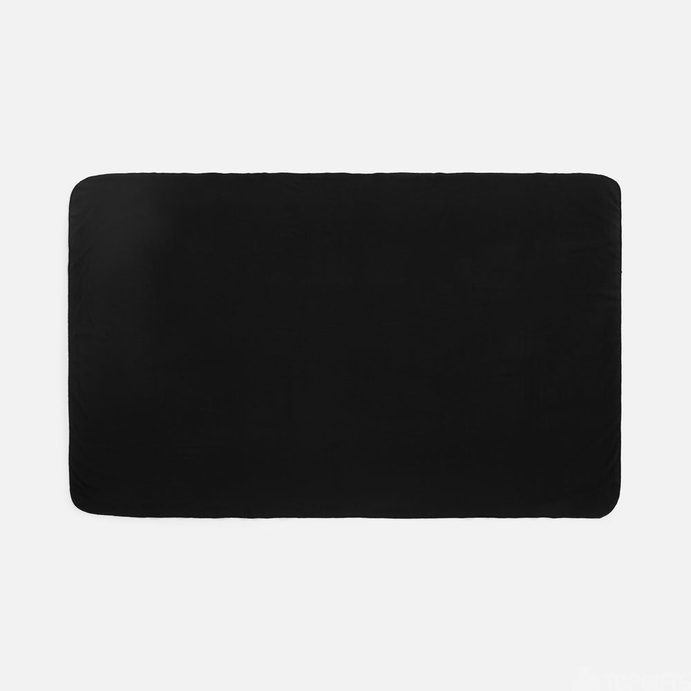 Флисовый плед Warm&amp;Peace, черный - 4