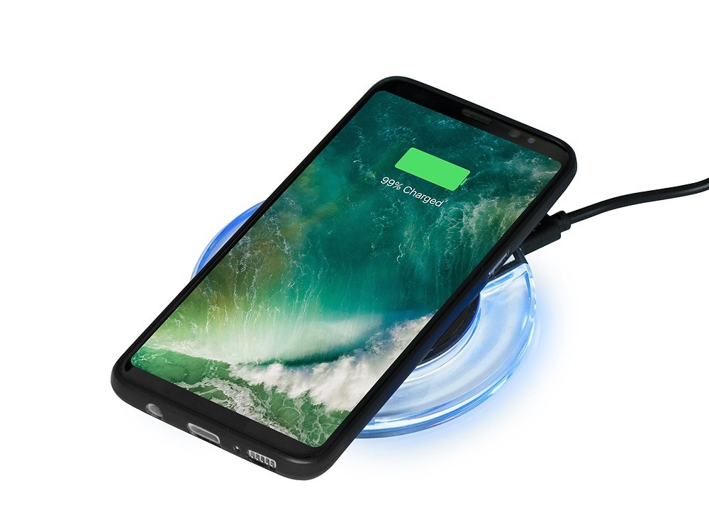 Беспроводное зарядное устройство Pod со светодиодной подсветкой - 2