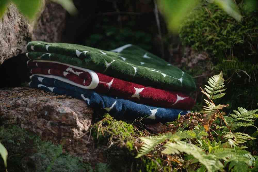 Полотенце Giraffe, малое, бежевое с бордовым - 9