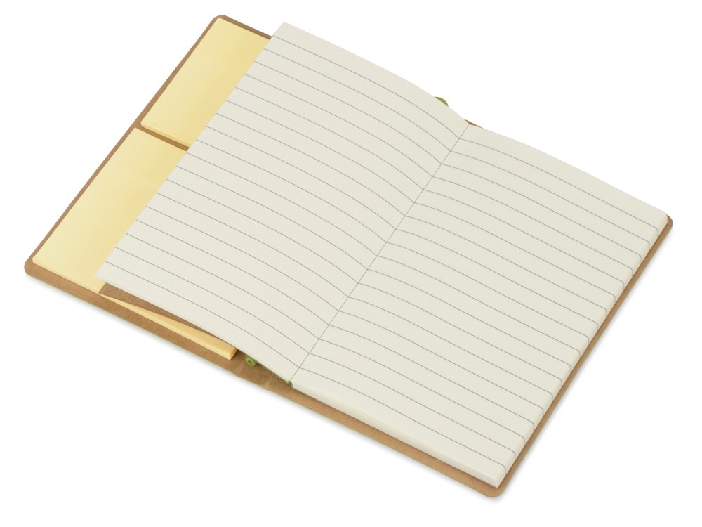 Блокнот А6 Write and stick с ручкой и набором стикеров - 3