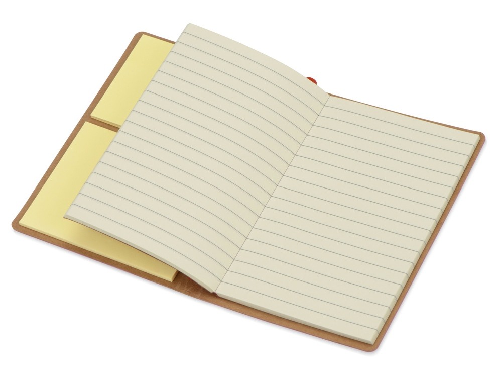 Блокнот А6 Write and stick с ручкой и набором стикеров - 3