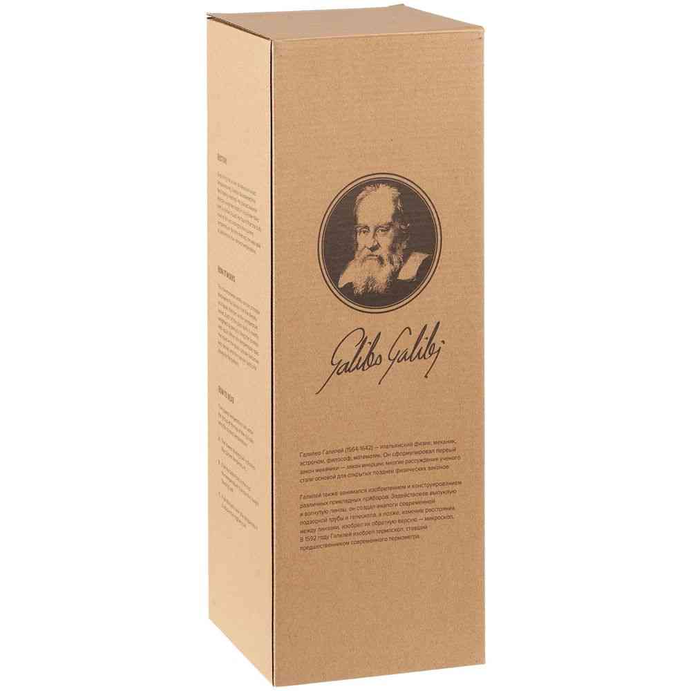 Термометр «Галилео» в деревянном корпусе, синий - 6