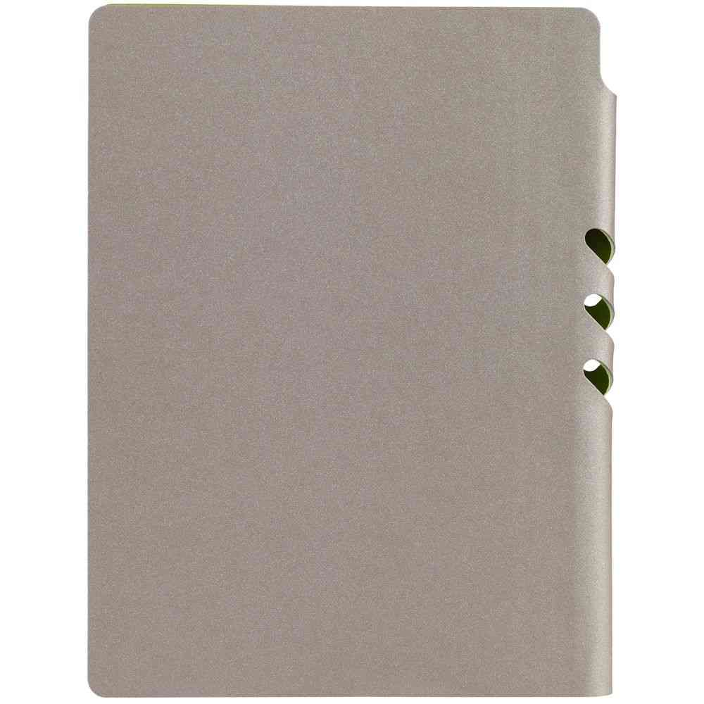 Ежедневник Flexpen, недатированный, серебристо-зеленый - 5