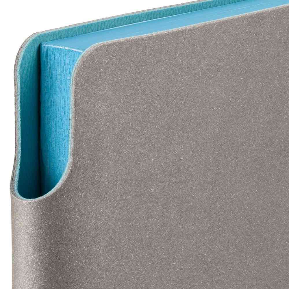 Ежедневник Flexpen, недатированный, серебристо-бирюзовый - 2