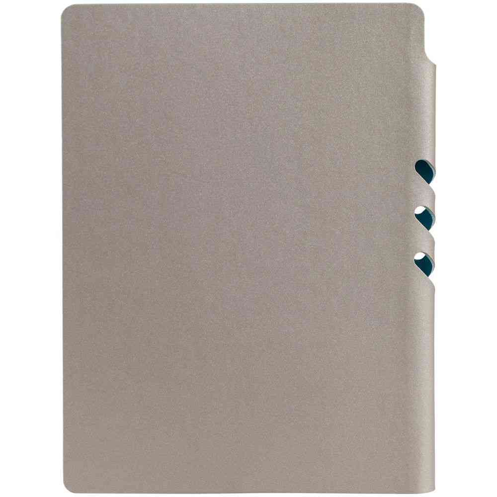 Ежедневник Flexpen, недатированный, серебристо-бирюзовый - 5