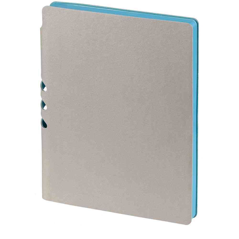 Ежедневник Flexpen, недатированный, серебристо-бирюзовый - 6