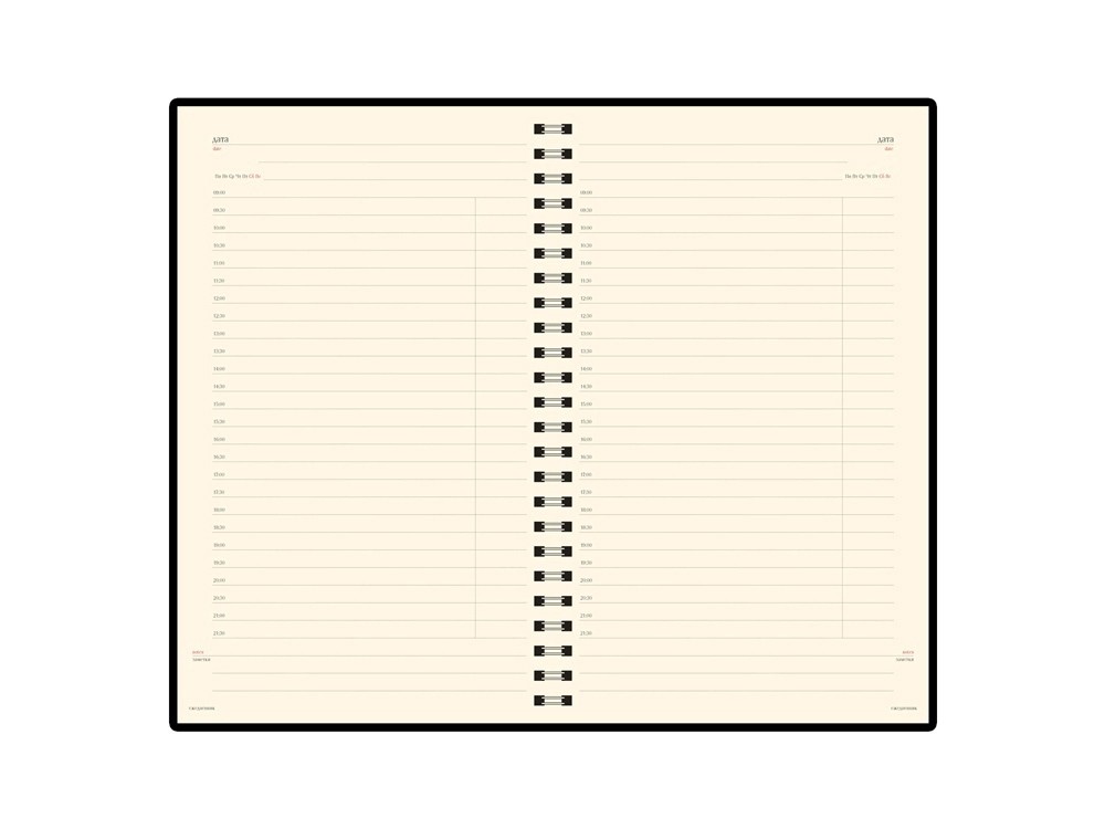 Ежедневник недатированный А5 Milano - 2