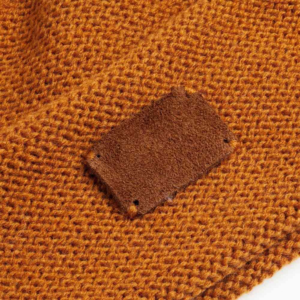 Лейбл замшевый Beta, S, горчичный - 7