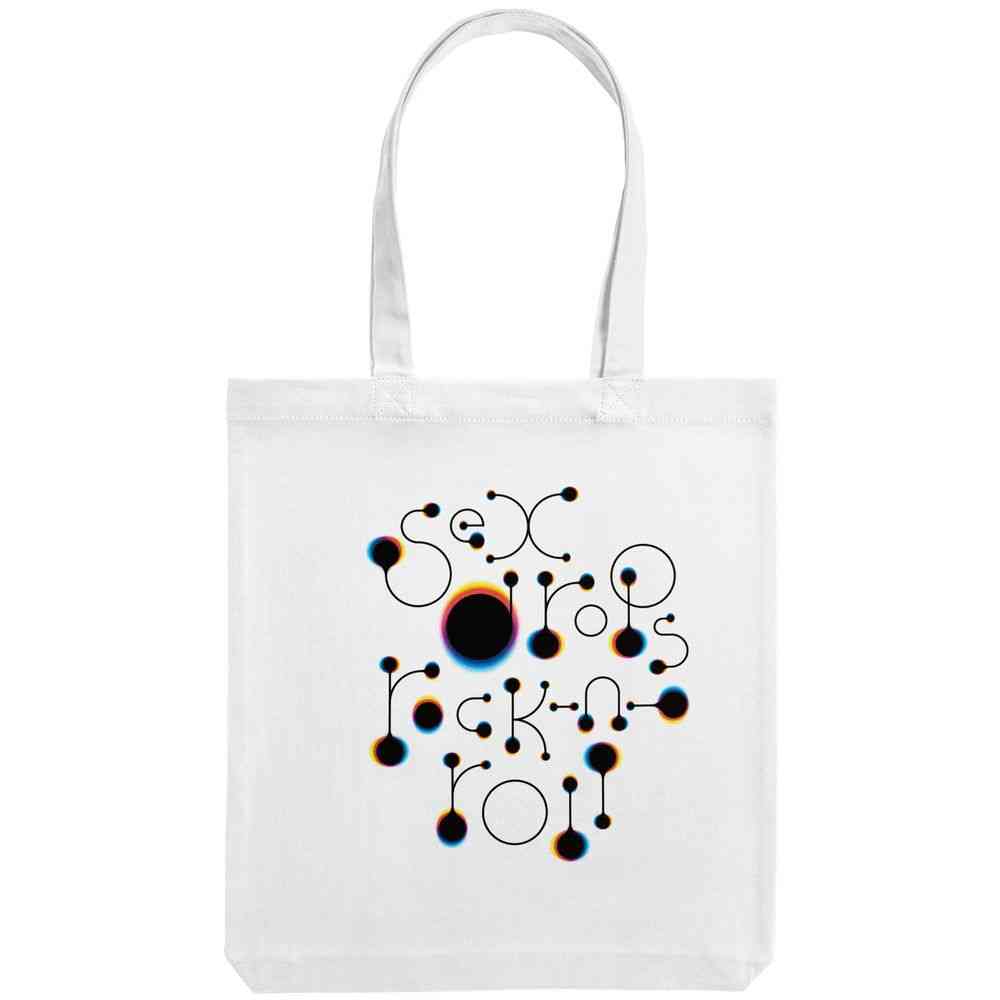 Холщовая сумка No Drugs, молочно-белая - 2