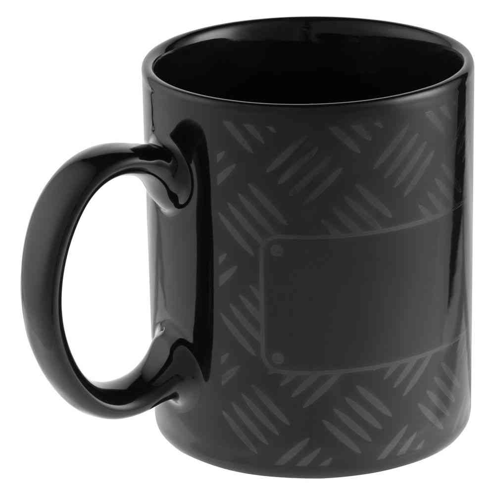 Кружка Hard Work Black, ver.1, черная - 2