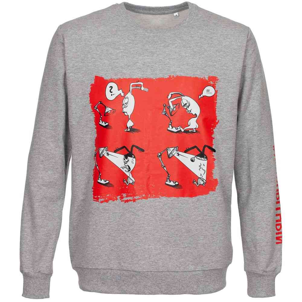 Толстовка &laquo;Яжопытный&raquo;, серый меланж - 2