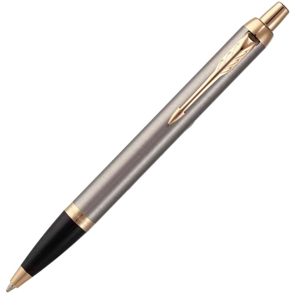Ручка шариковая Parker IM Core K321 Brushed Metal GT M - 4
