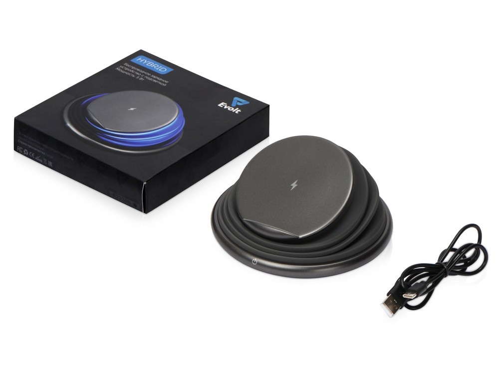 Беспроводное зарядное устройство Hybrid с ночником - 7