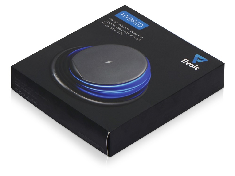 Беспроводное зарядное устройство Hybrid с ночником - 8