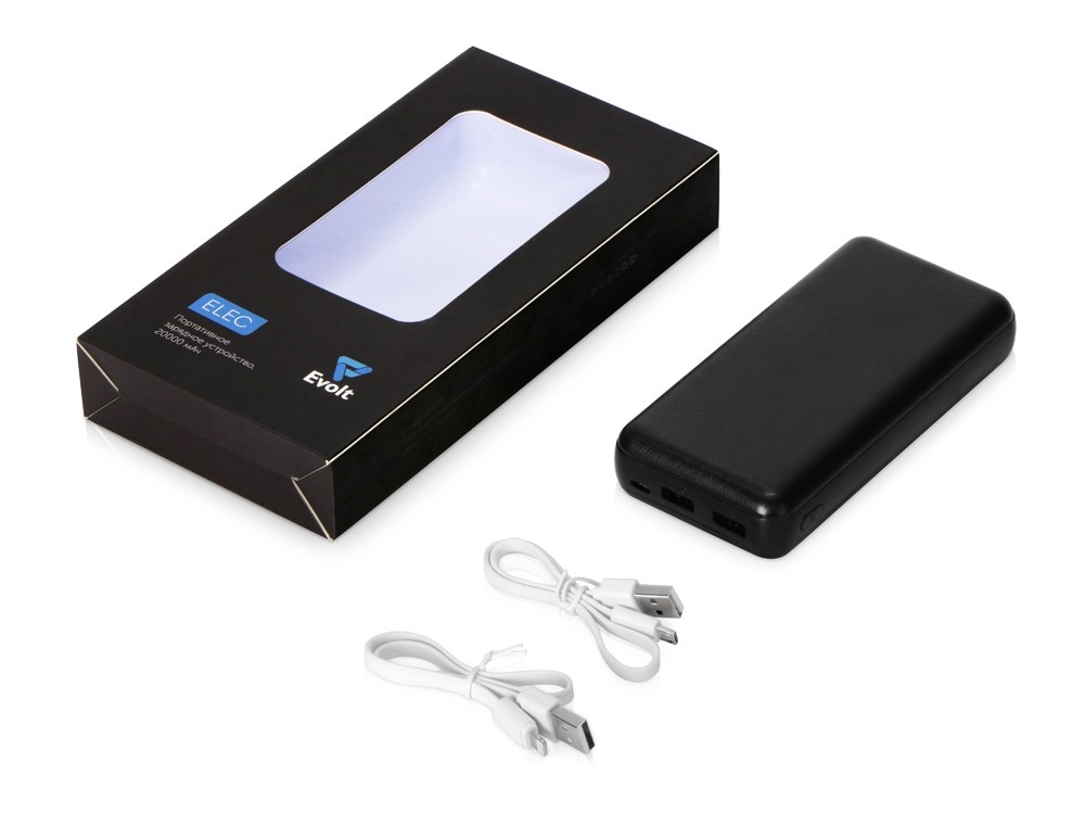 Внешний аккумулятор Elec, 20000 mAh - 8