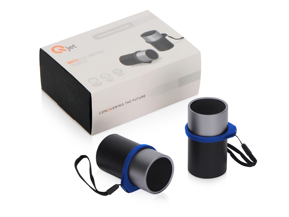 Портативные парные TWS колонки Mates - 7