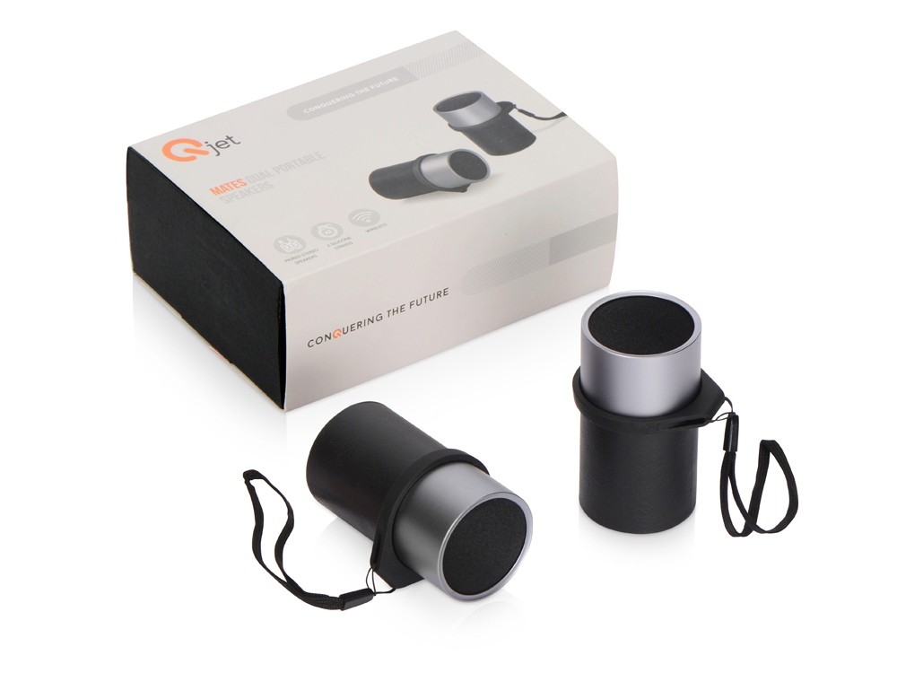 Портативные парные TWS колонки Mates - 7