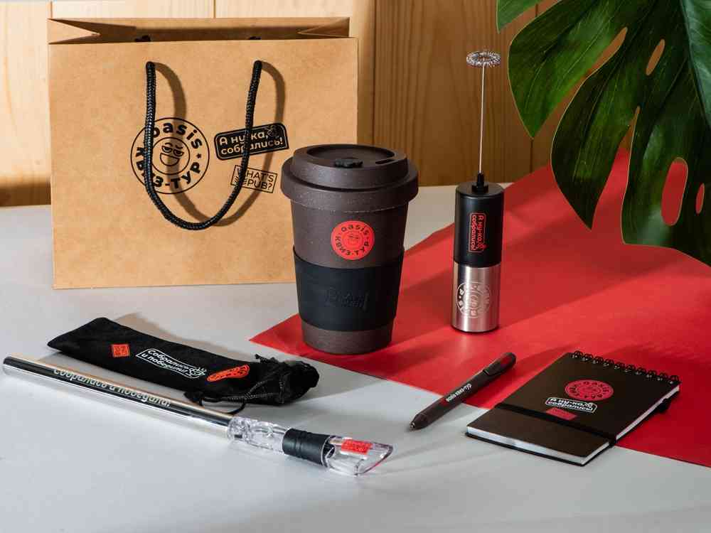 Ручка шариковая Coffee из кофейных зерен - 5