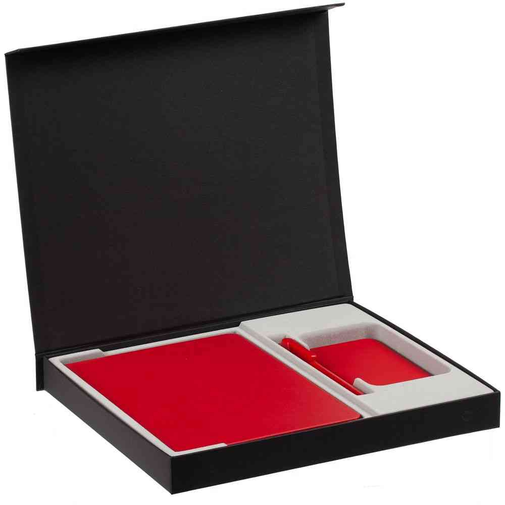 Коробка Daily под ежедневник, аккумулятор и ручку, черная - 4