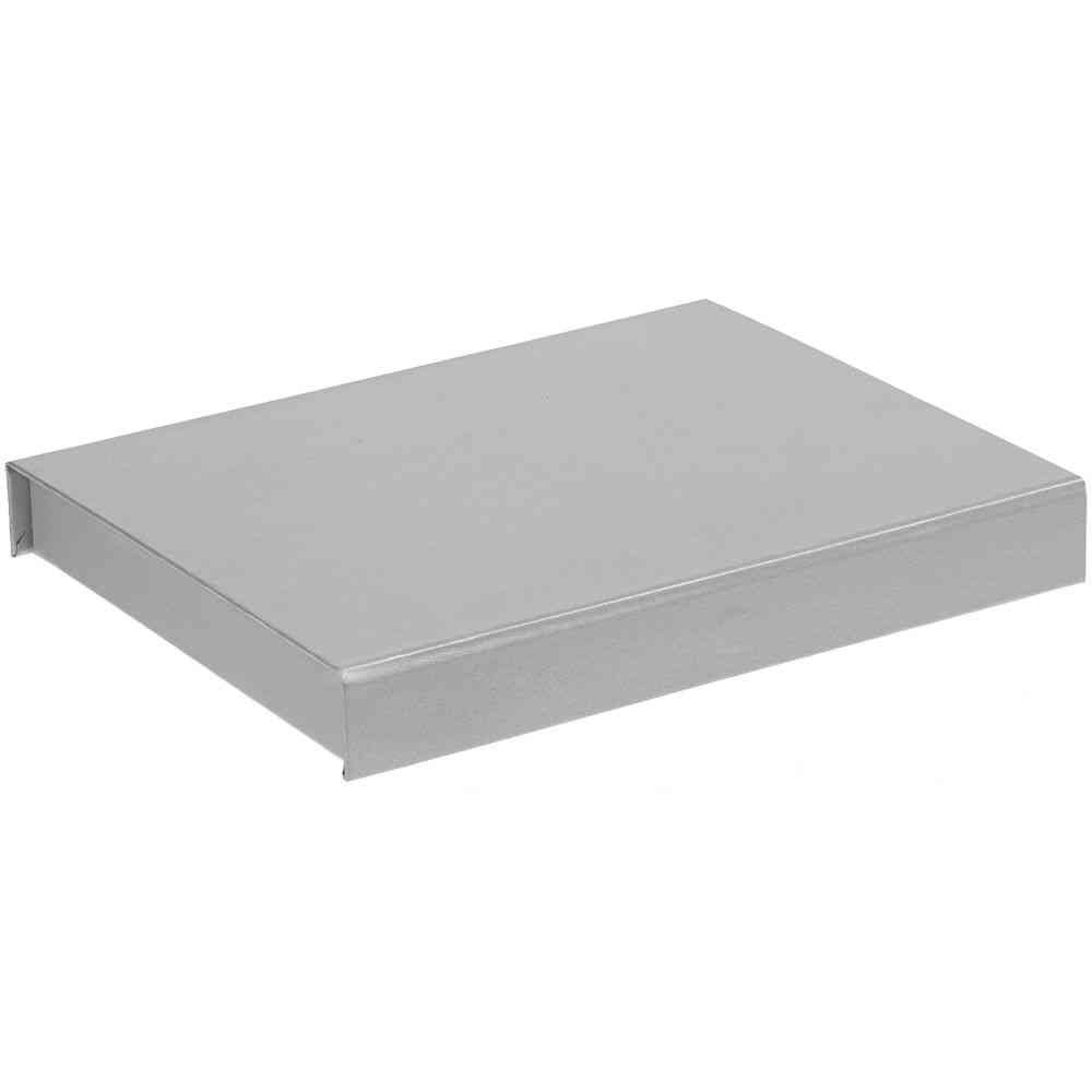 Коробка Doc под блокнот, аккумулятор и ручку, серебристая - 2