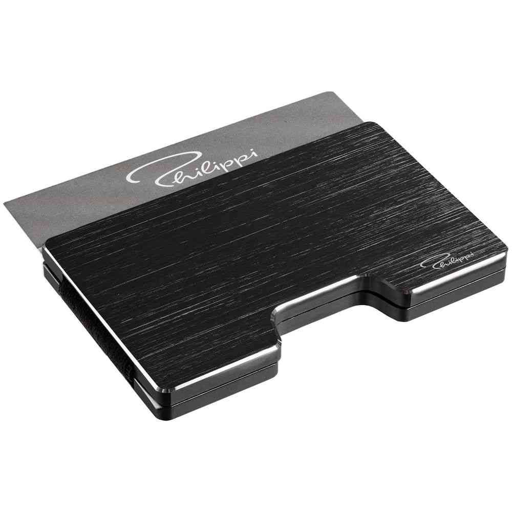 Футляр для карт с зажимом для купюр Cooper, черный - 2