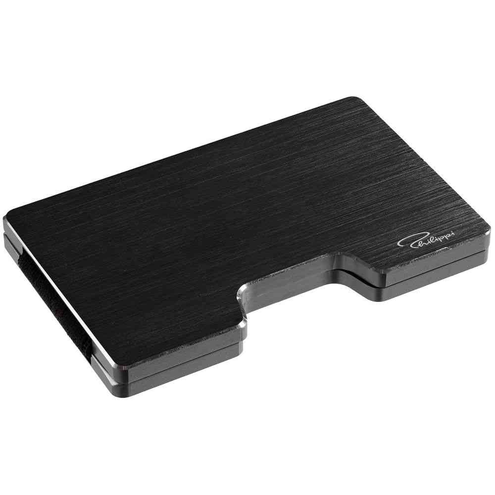 Футляр для карт с зажимом для купюр Cooper, черный - 3