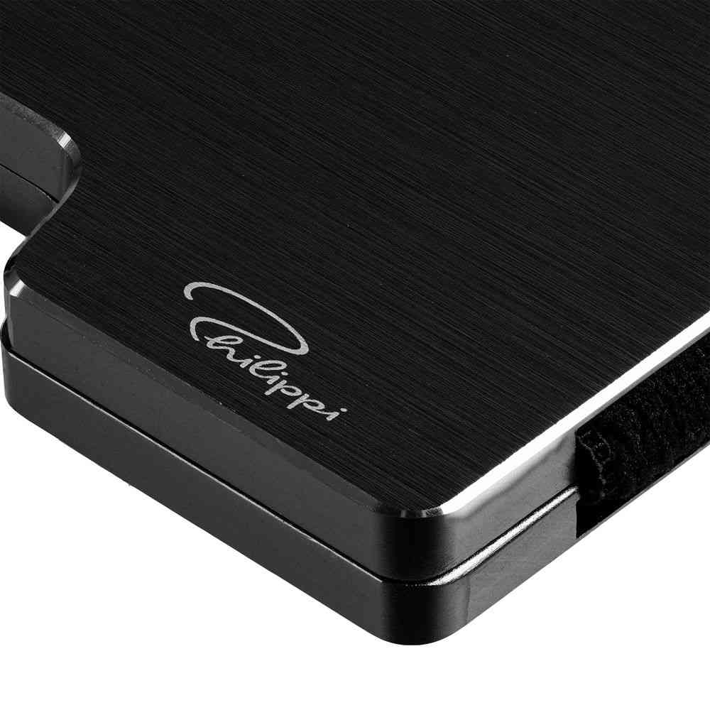 Футляр для карт с зажимом для купюр Cooper, черный - 5