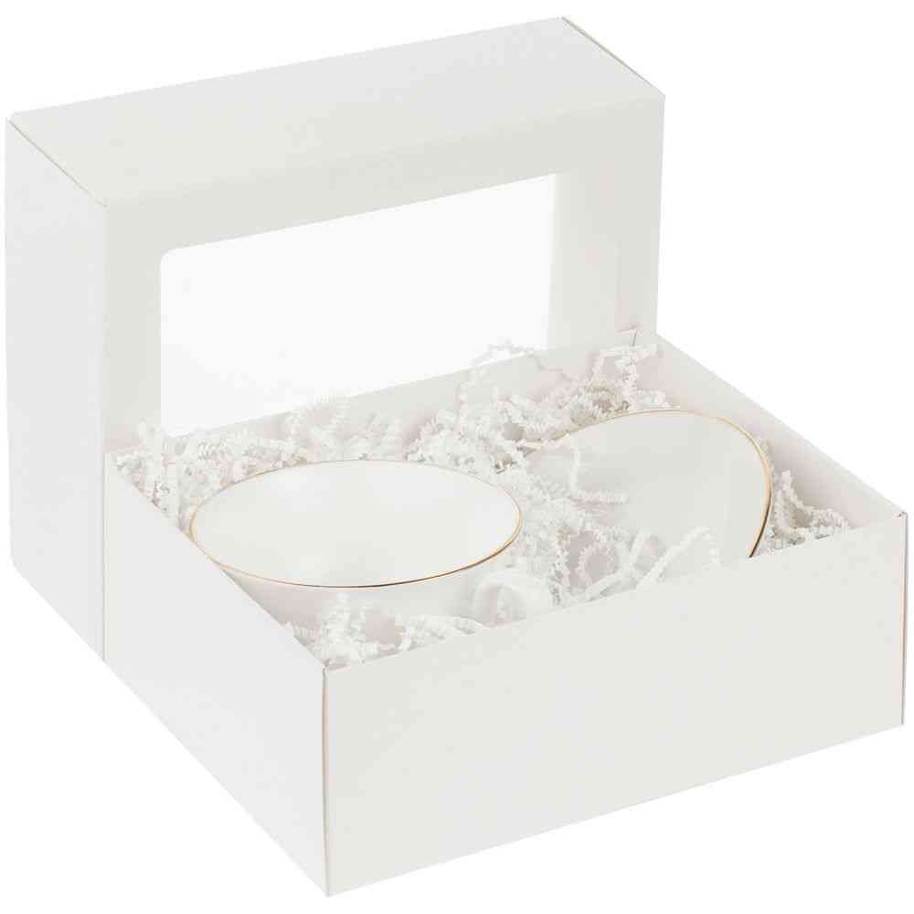 Коробка с окном InSight, белая - 4