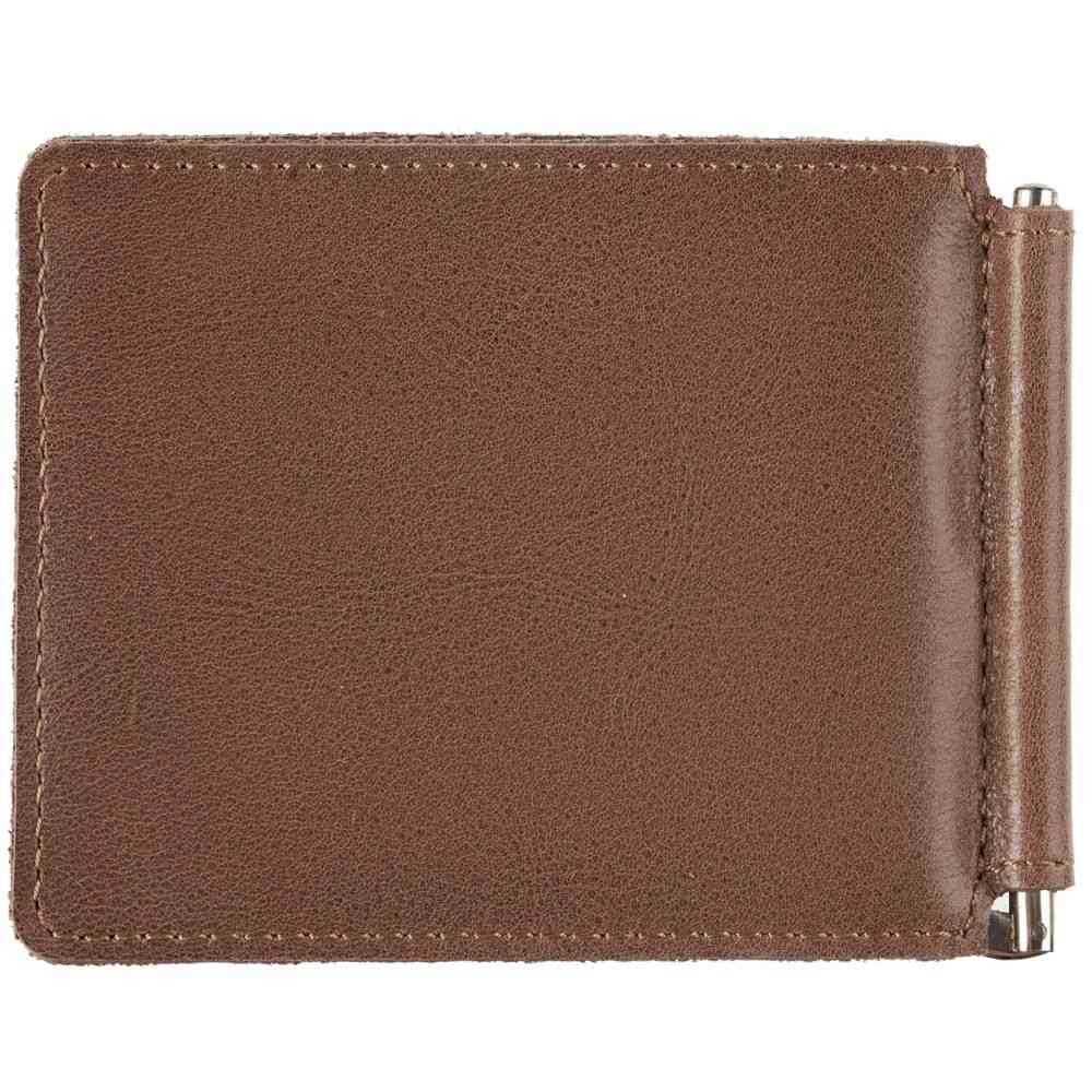 Зажим для купюр Apache, коричневый (какао) - 2