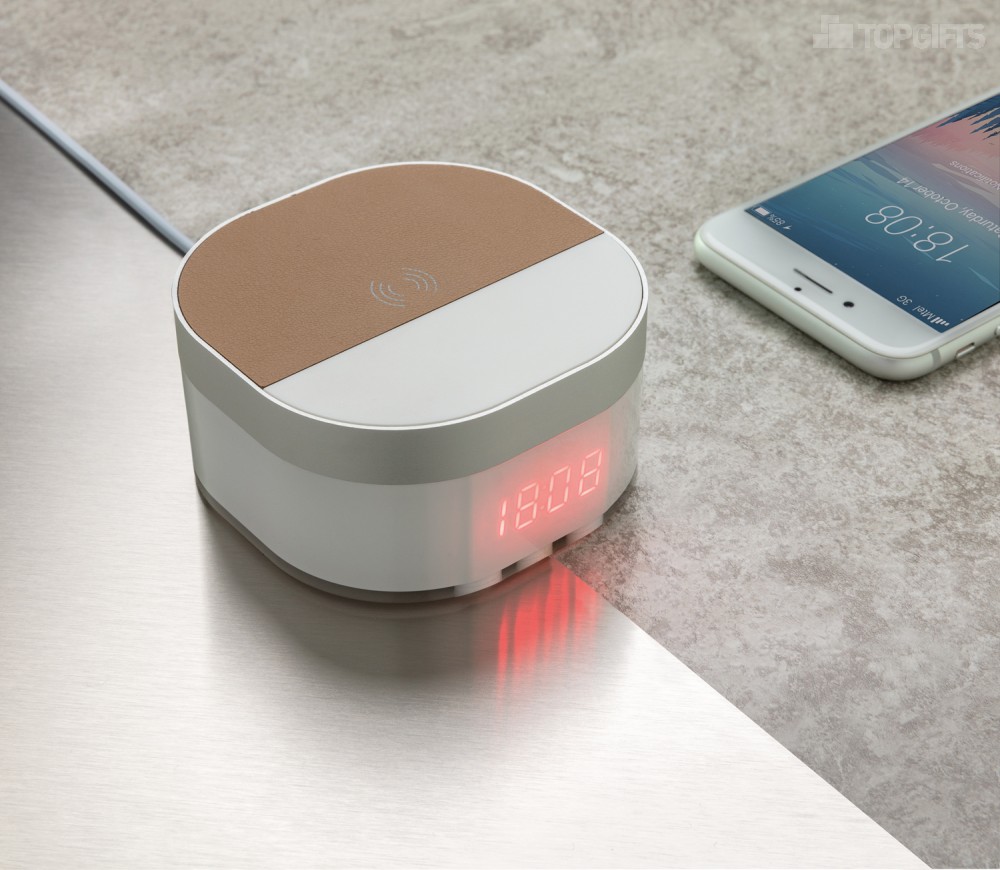 Беспроводная док-станция Aria со встроенными цифровыми часами - 9