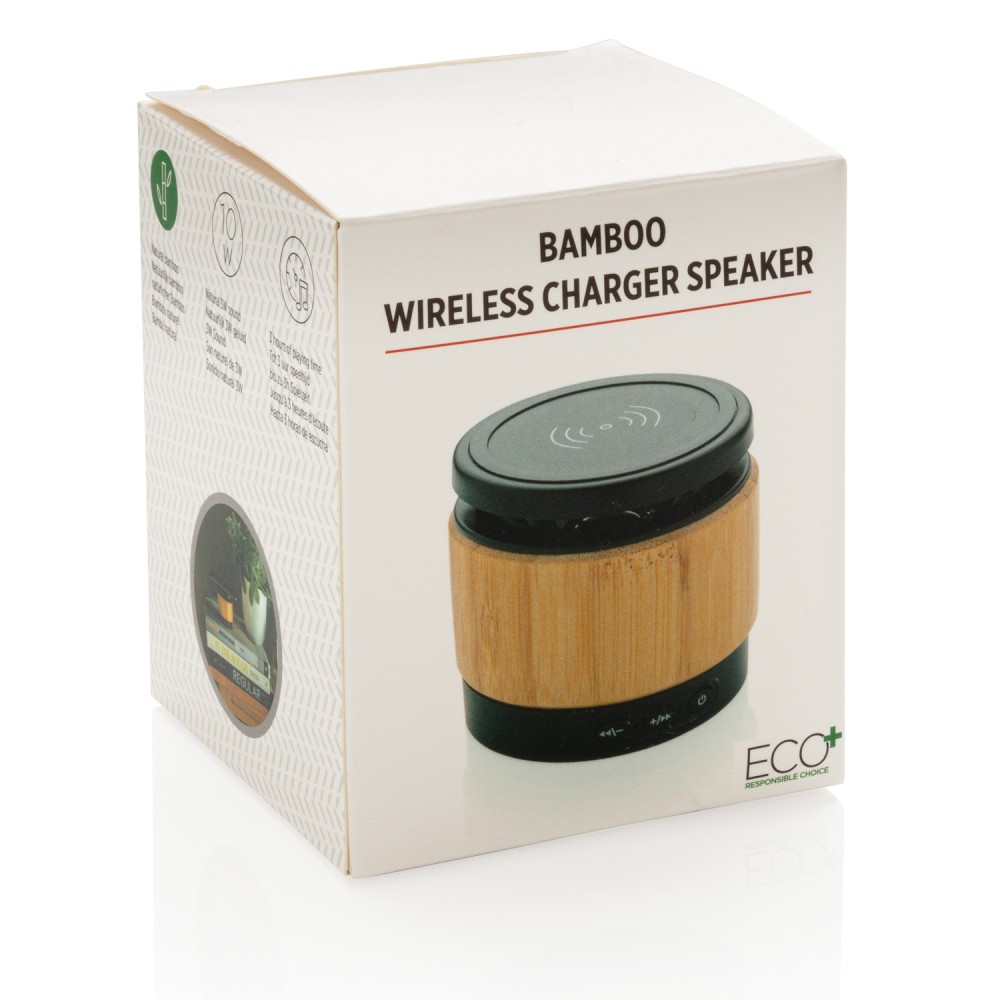 Беспроводная док-станция Bamboo с колонкой - 9