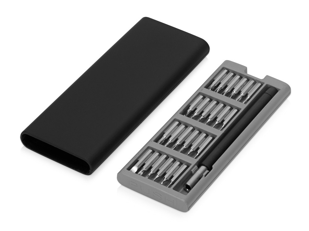 Отвертка с набором из 24 насадок Bits - 2