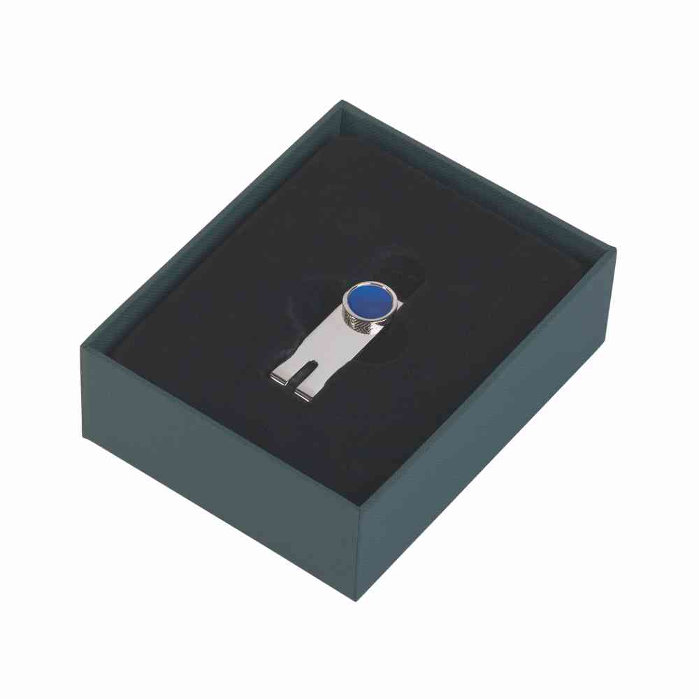 Зажим для денег, вставка перламутр - 2