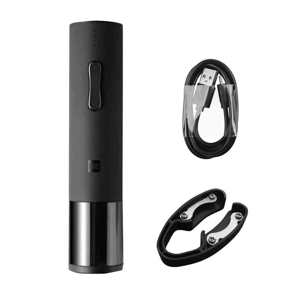 Электрический штопор HuoHou Electric Wine Bottle Opener, черный - 3