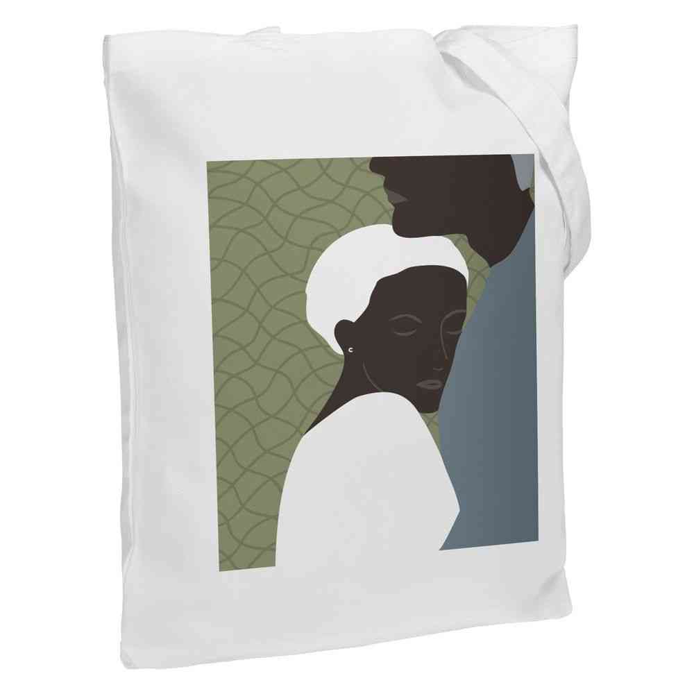 Холщовая сумка &laquo;Пара&raquo;, молочно-белая