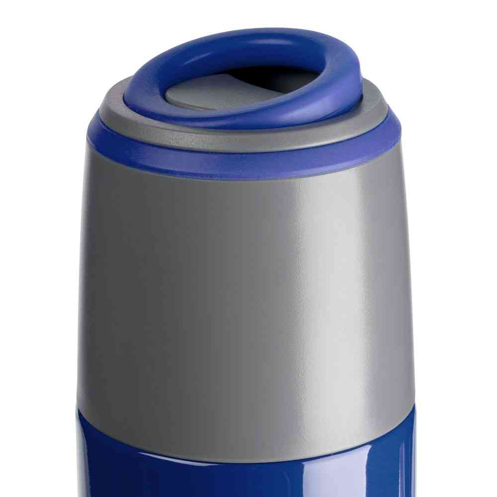 Термос Heater, синий - 5
