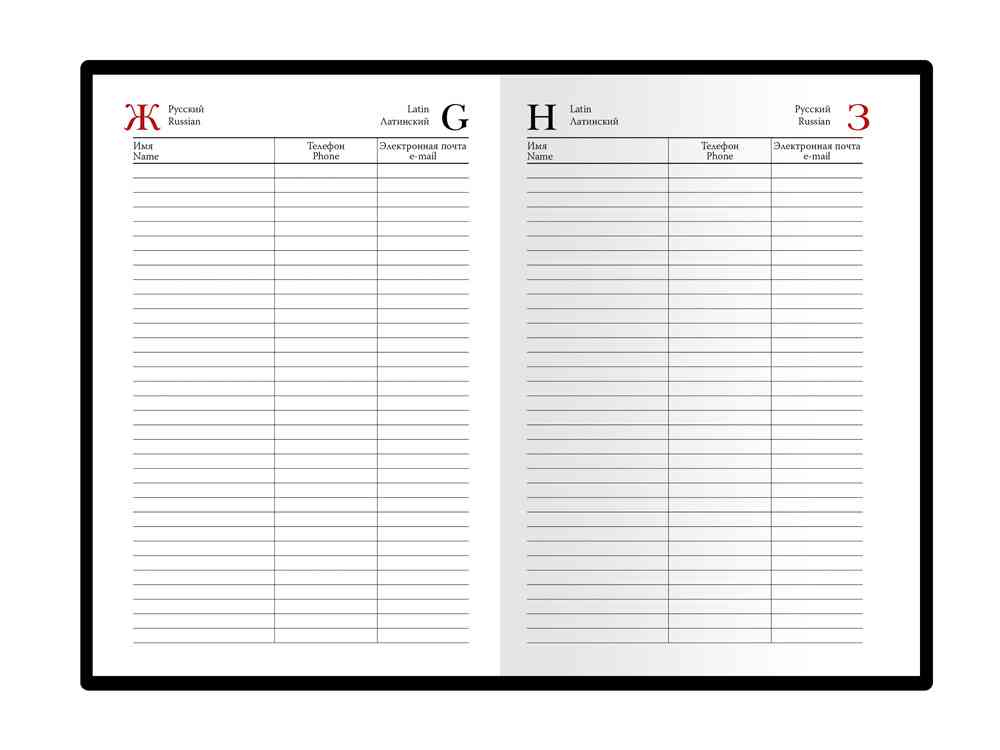 Ежедневник полудатированный А5 Boss - 6