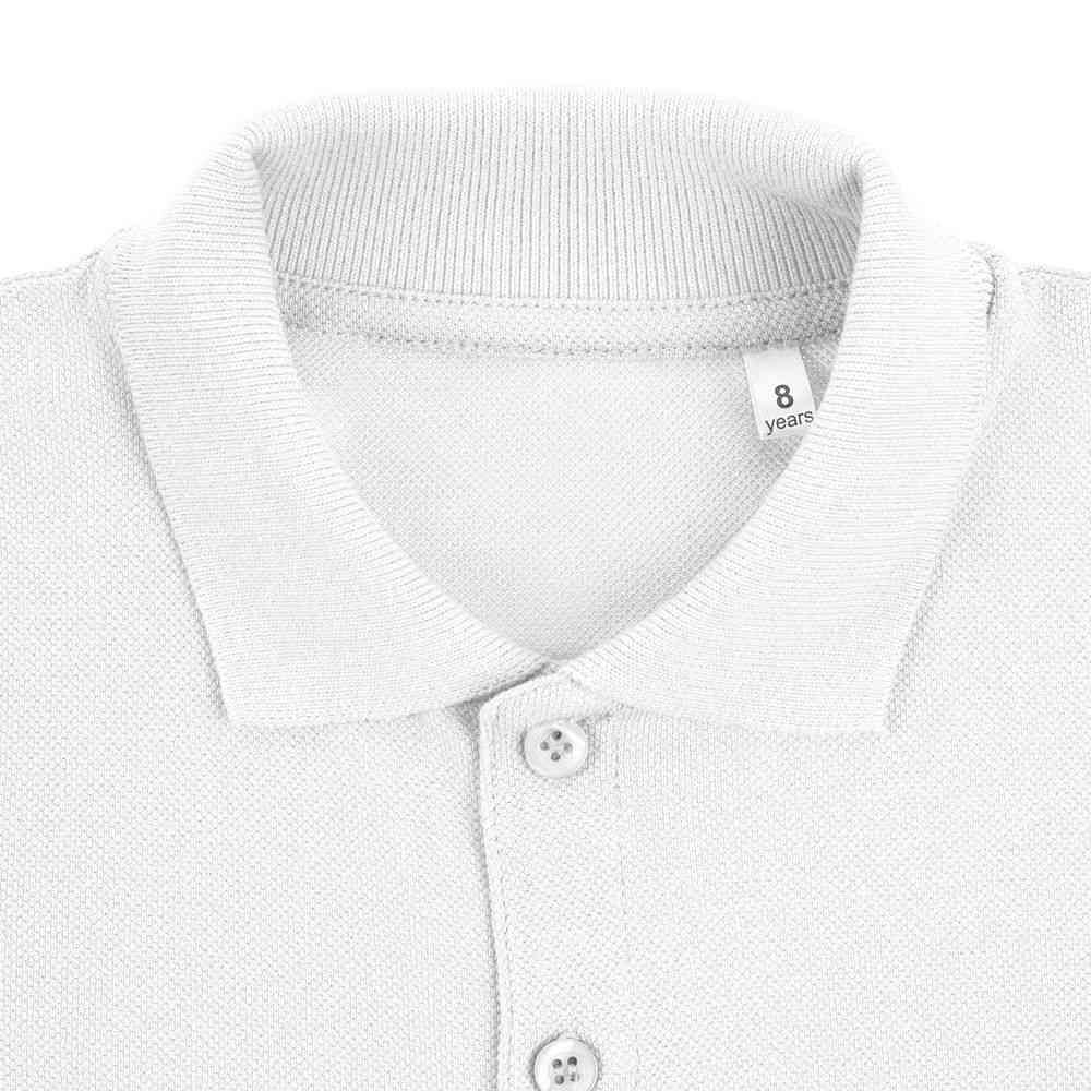 Рубашка поло детская Virma Kids, белая - 3